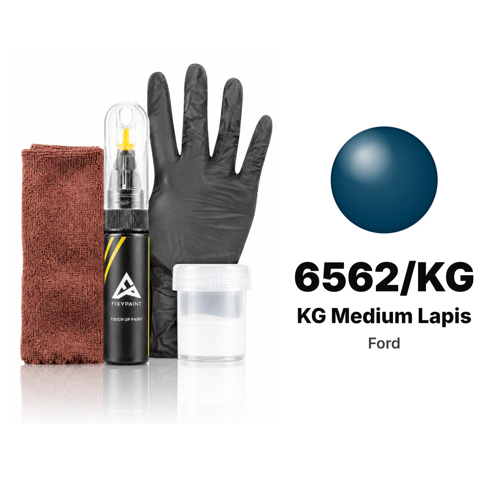 Touch-up paint for Ford 6562/KG KG Medium Lapis, Complete kit