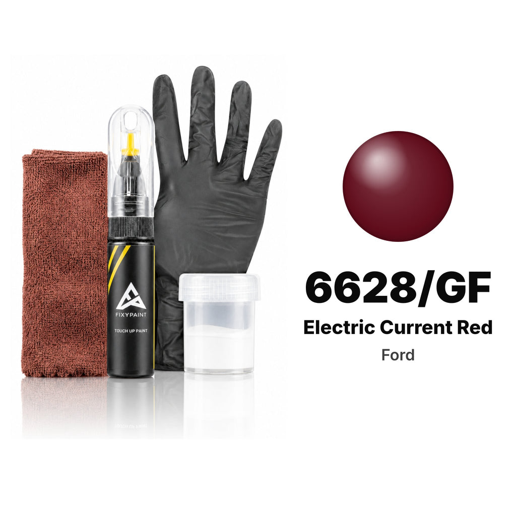 Peinture de retouche pour Ford – 6628/GF Electric Current Red (tous modèles, 1992–2004), kit Complet