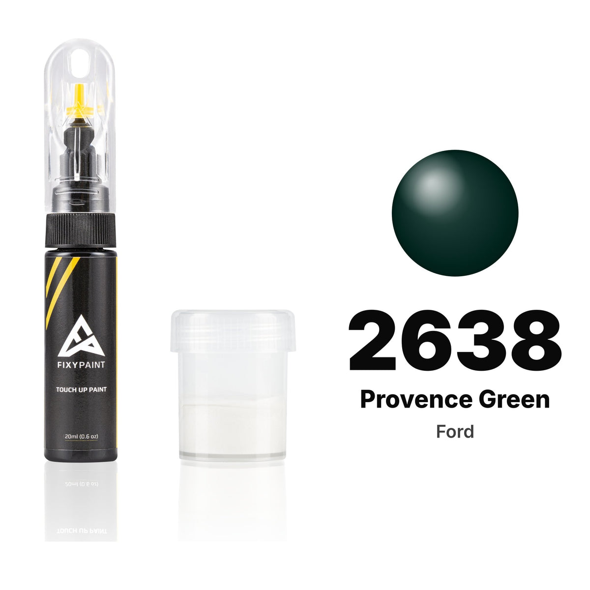 Touch-up paint for Ford 2638 Provence Green, Standard kit