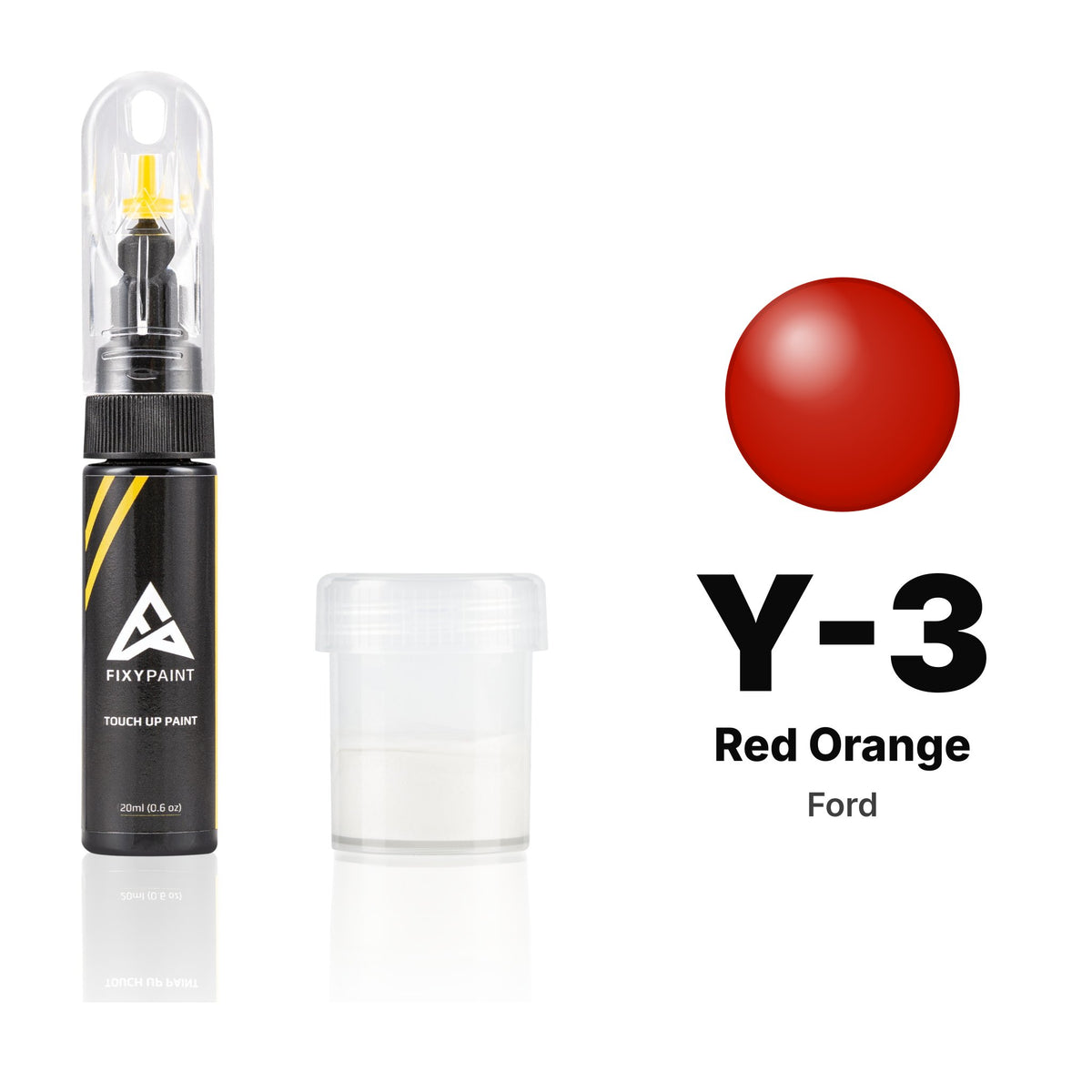Touch-up paint for Ford Y-3 Red Orange, Standard kit