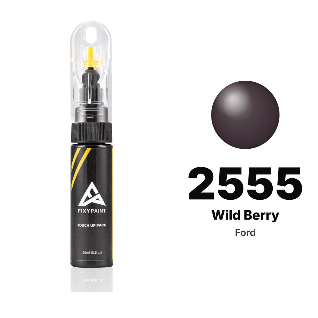 Touch-up paint for Ford 2555 Wild Berry, Basic kit