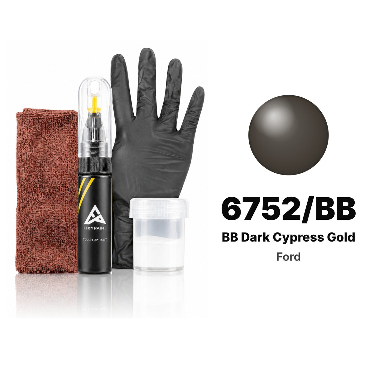 Lackstift für Ford – 6752/BB BB Dark Cypress Gold (alle Modelle, 1993–1998), Set Komplett