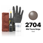 Touch-up paint for Ford 2704 Mid Taune Beige, Complete kit