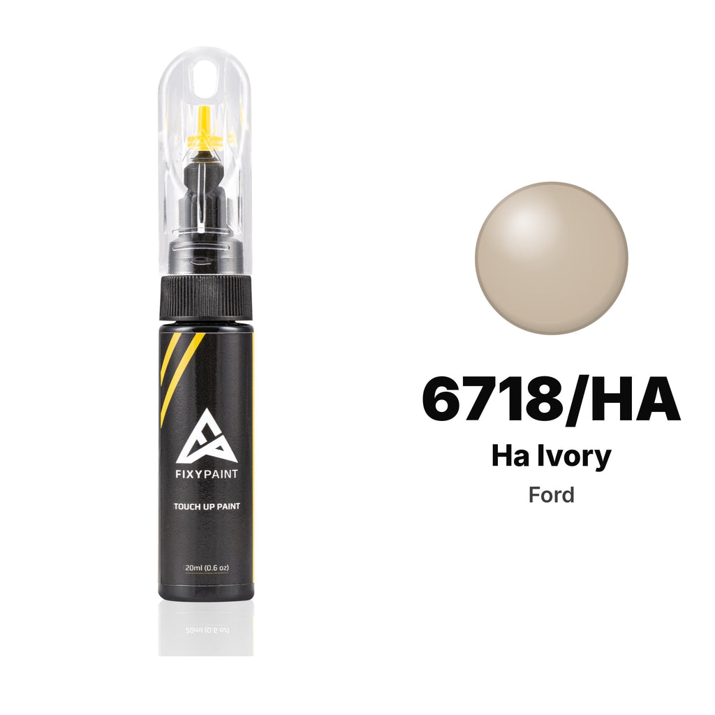 Touch-up paint for Ford 6718/HA HA Ivory, Basic kit