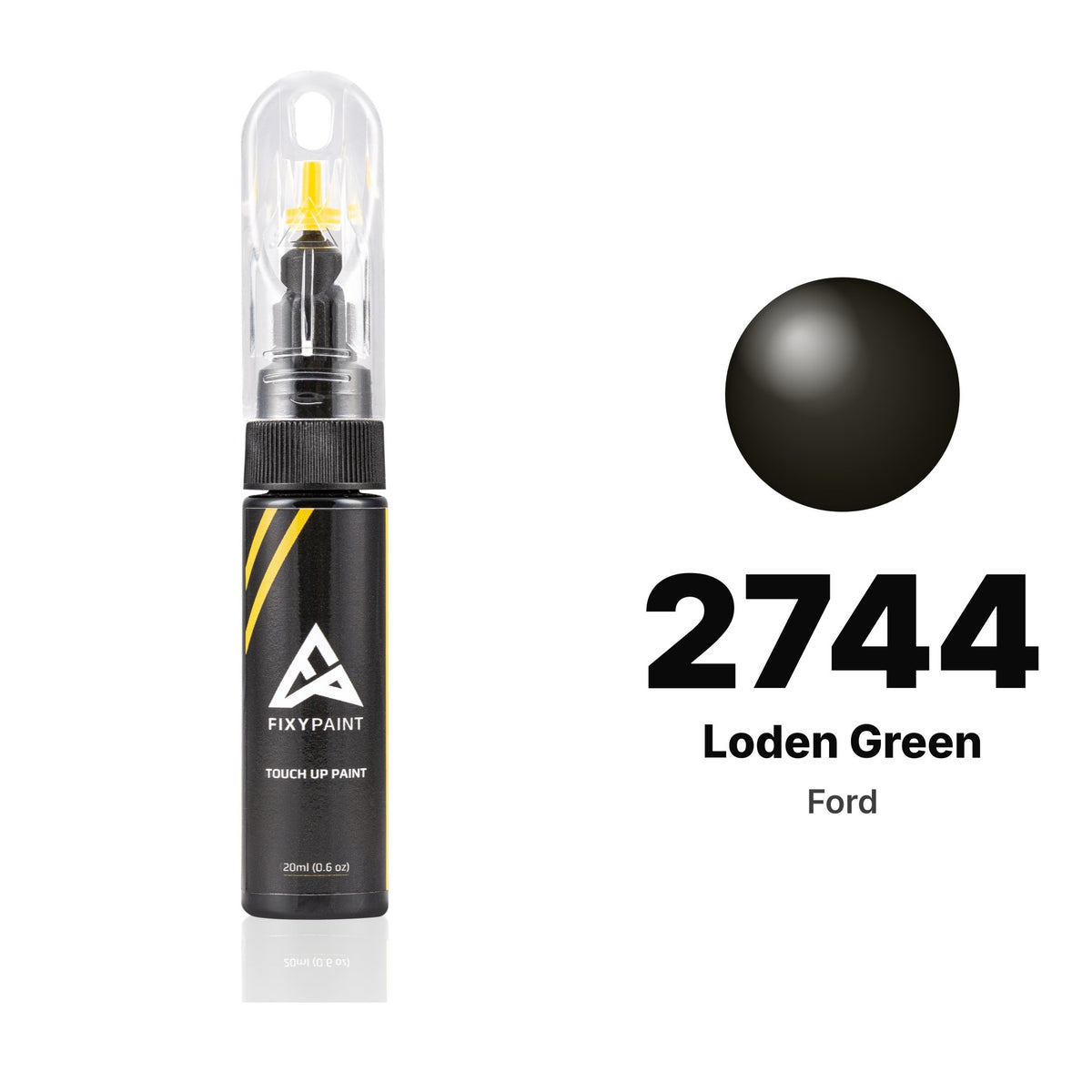 Touch-up paint for Ford 2744 Loden Green, Basic kit