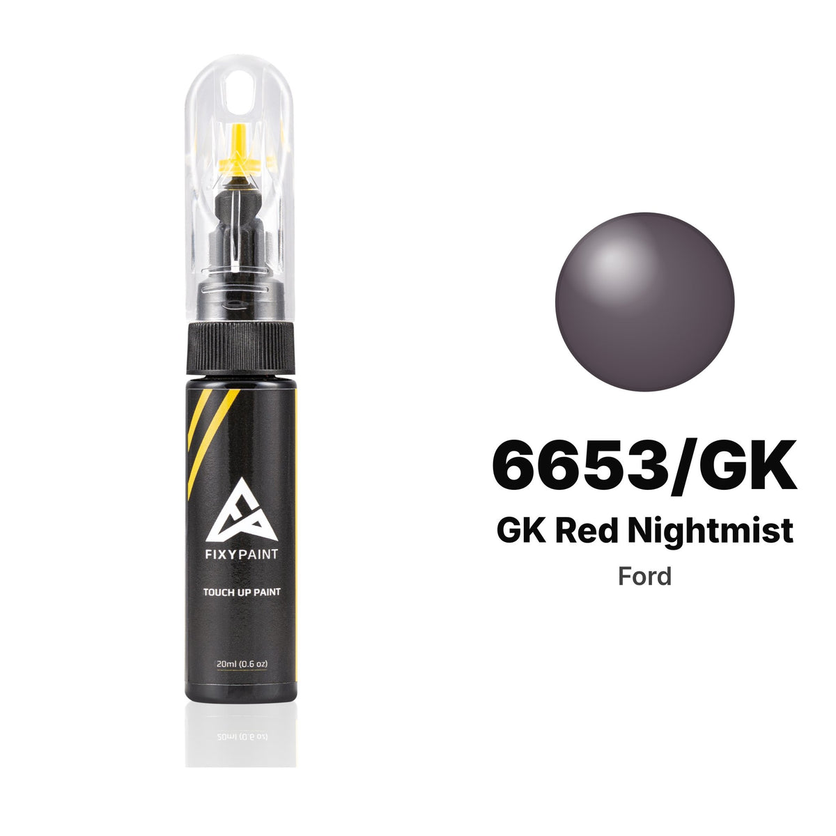 Touch-up paint for Ford 6653/GK GK Red Nightmist, Basic kit