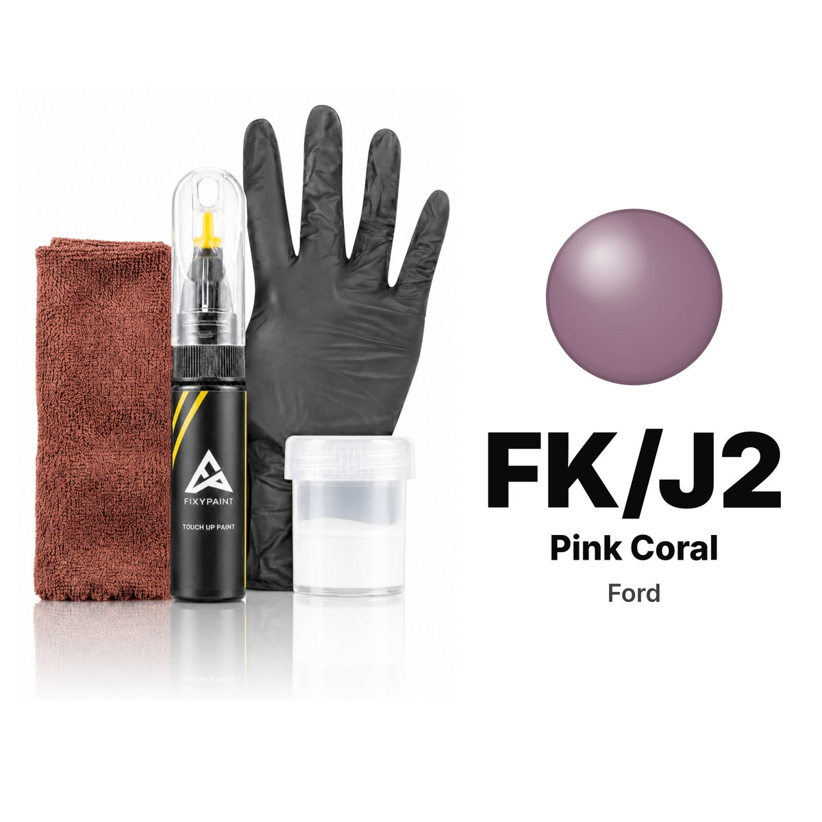 Peinture de retouche pour Ford – FK/J2 Pink Coral (tous modèles, 1994–2004), kit Complet