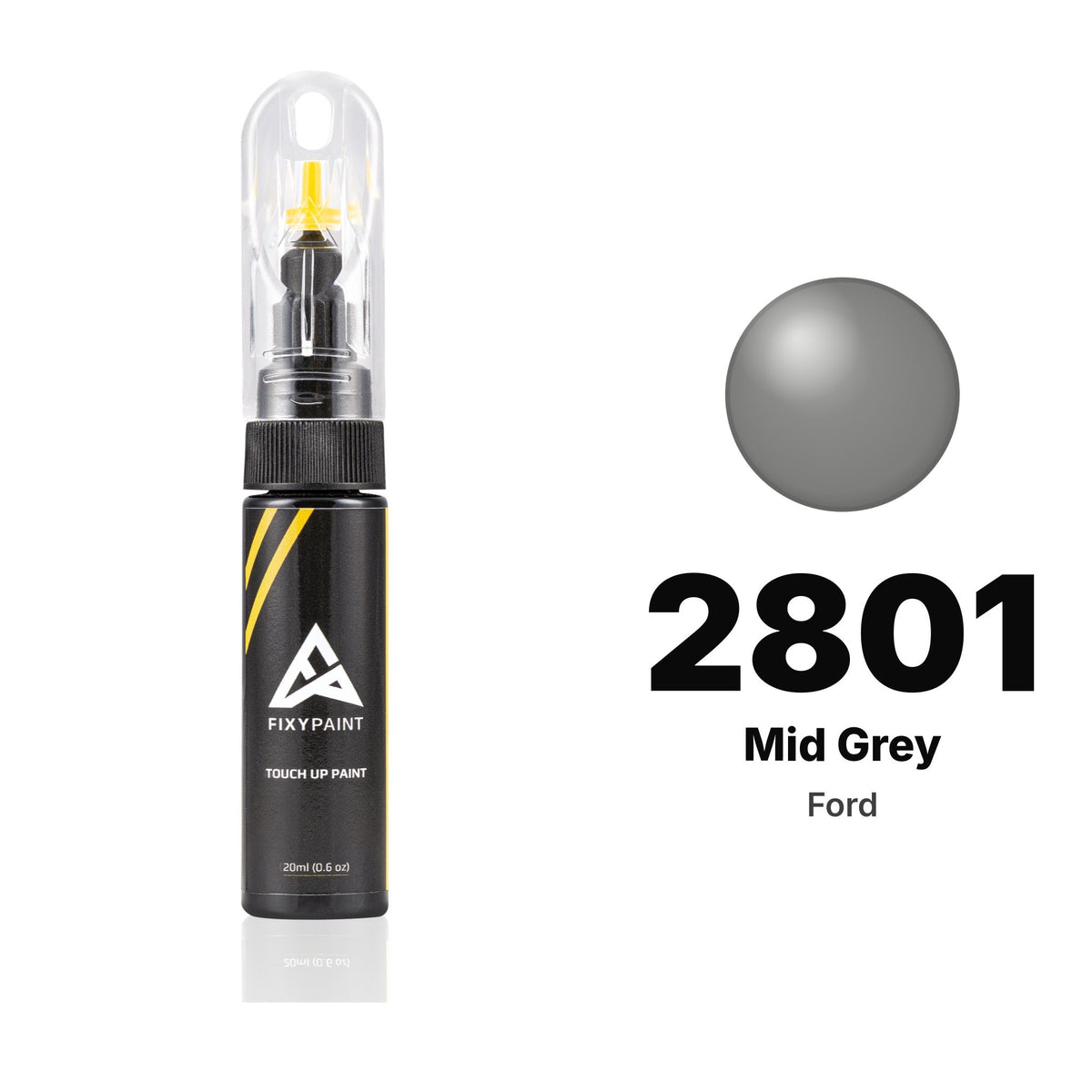 Ford 2801 Mid Grey touch-up paint, Basic kit