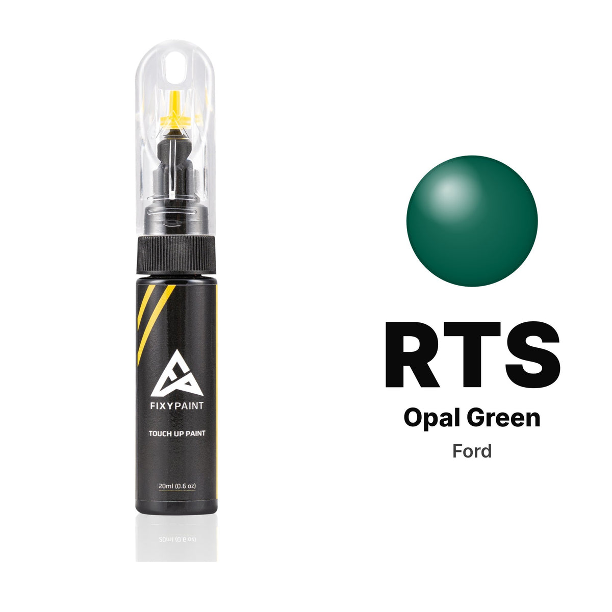 Touch-up paint for Ford RTS Opal Green, Basic kit