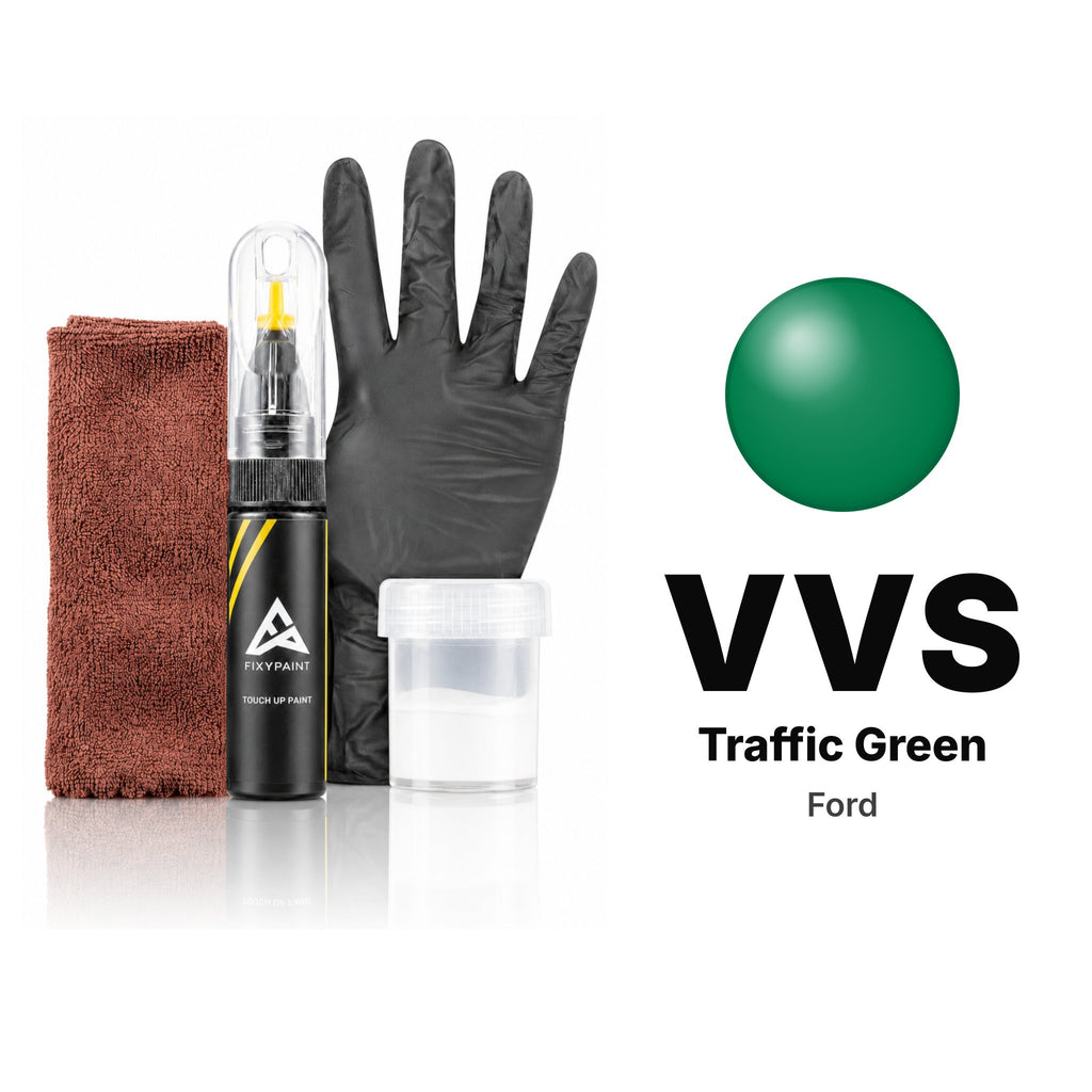 Touch-up paint for Ford VVS Traffic Green, Complete kit