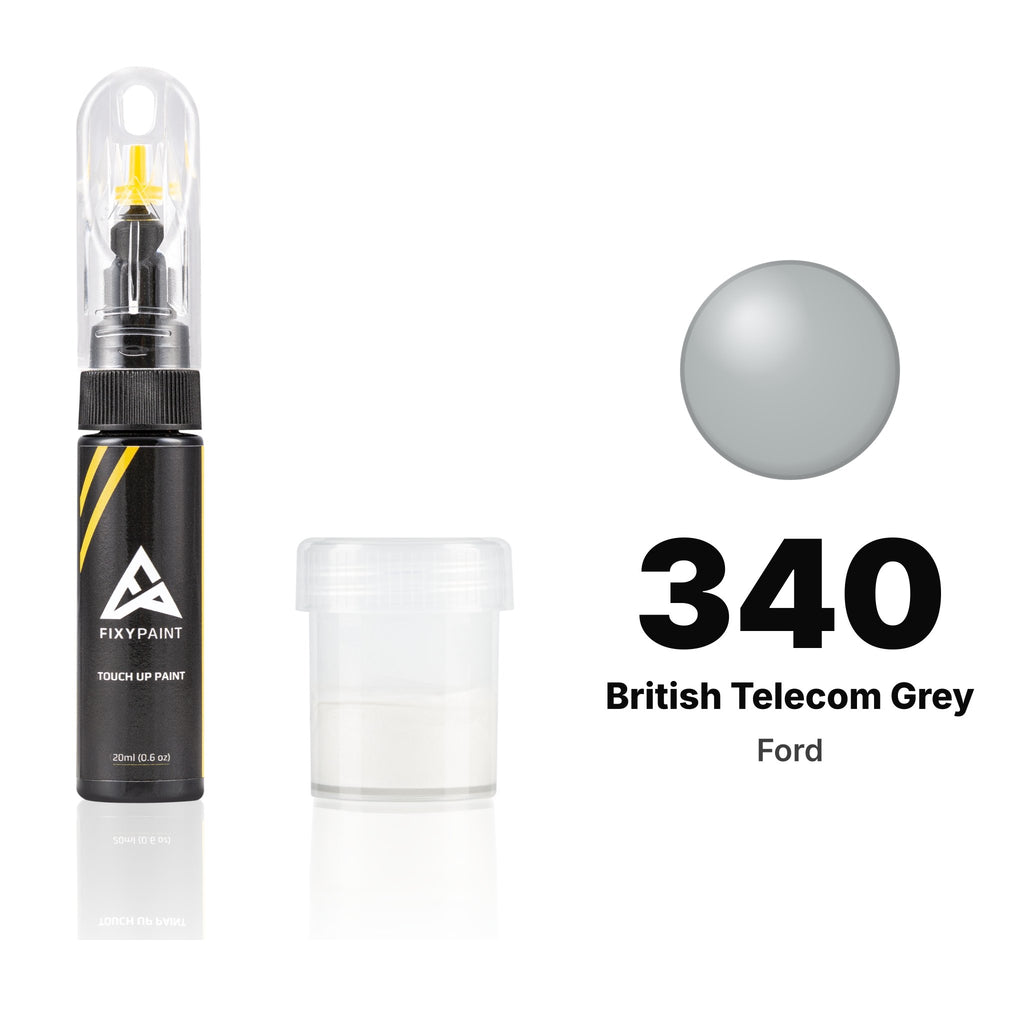 Touch-up paint for Ford 340 British Telecom Grey, Standard kit
