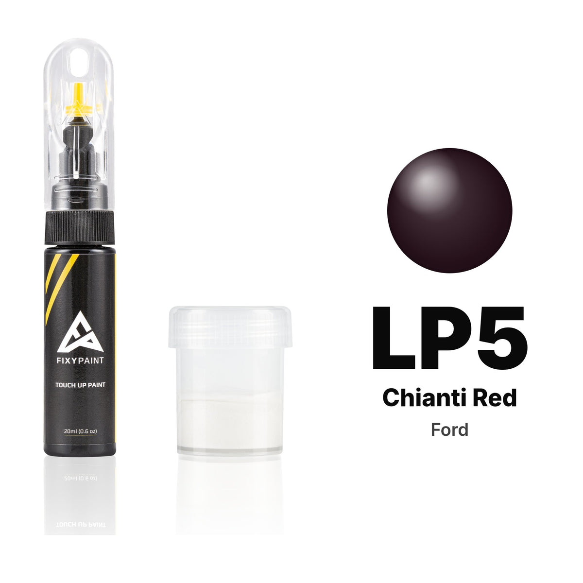 Touch-up paint for Ford LP5 Chianti Red, Standard kit