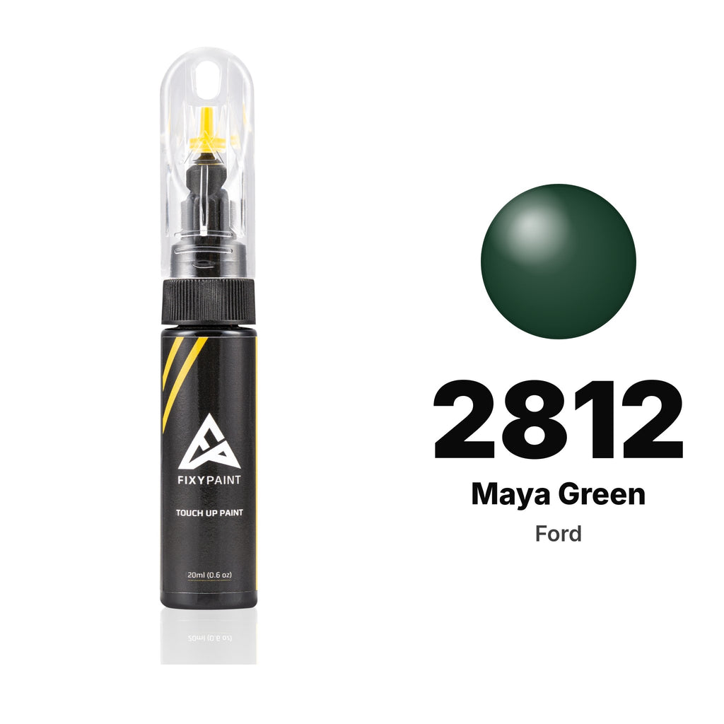 Touch-up paint for Ford 2812 Maya Green, Basic kit