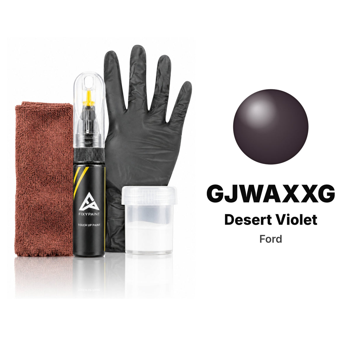 Touch-up paint for Ford GJWAXXG Desert Violet, Complete kit