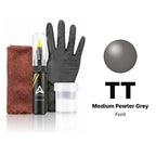 Touch-up paint for Ford TT Medium Pewter Grey, Complete kit