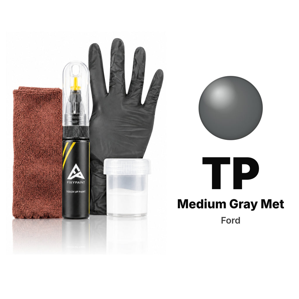 Touch-up paint for Ford TP Medium Gray Met, Complete kit