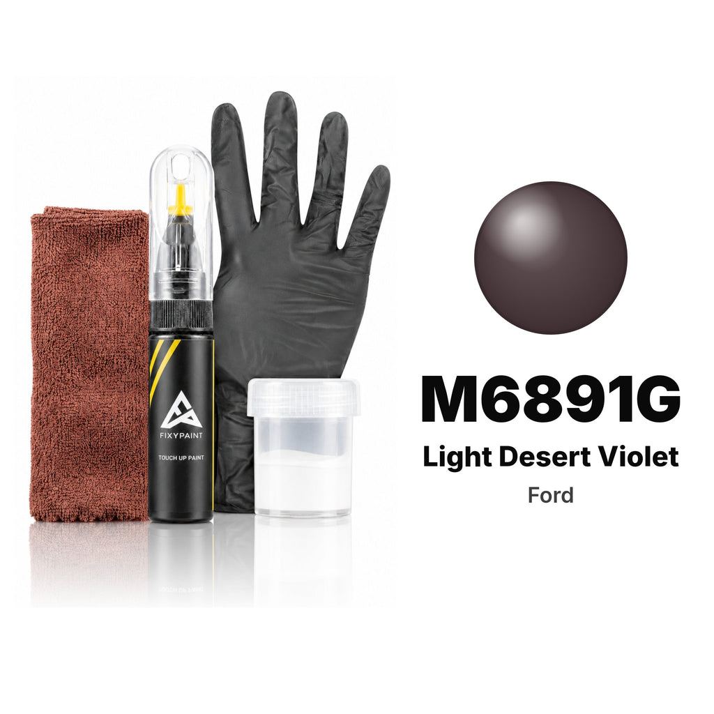 Touch-up paint for Ford M6891G Light Desert Violet, Complete kit