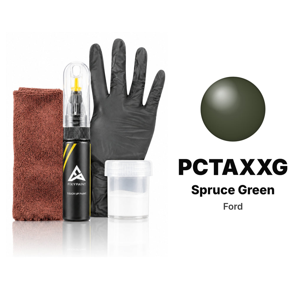 Touch-up paint for Ford PCTAXXG Spruce Green, Complete kit