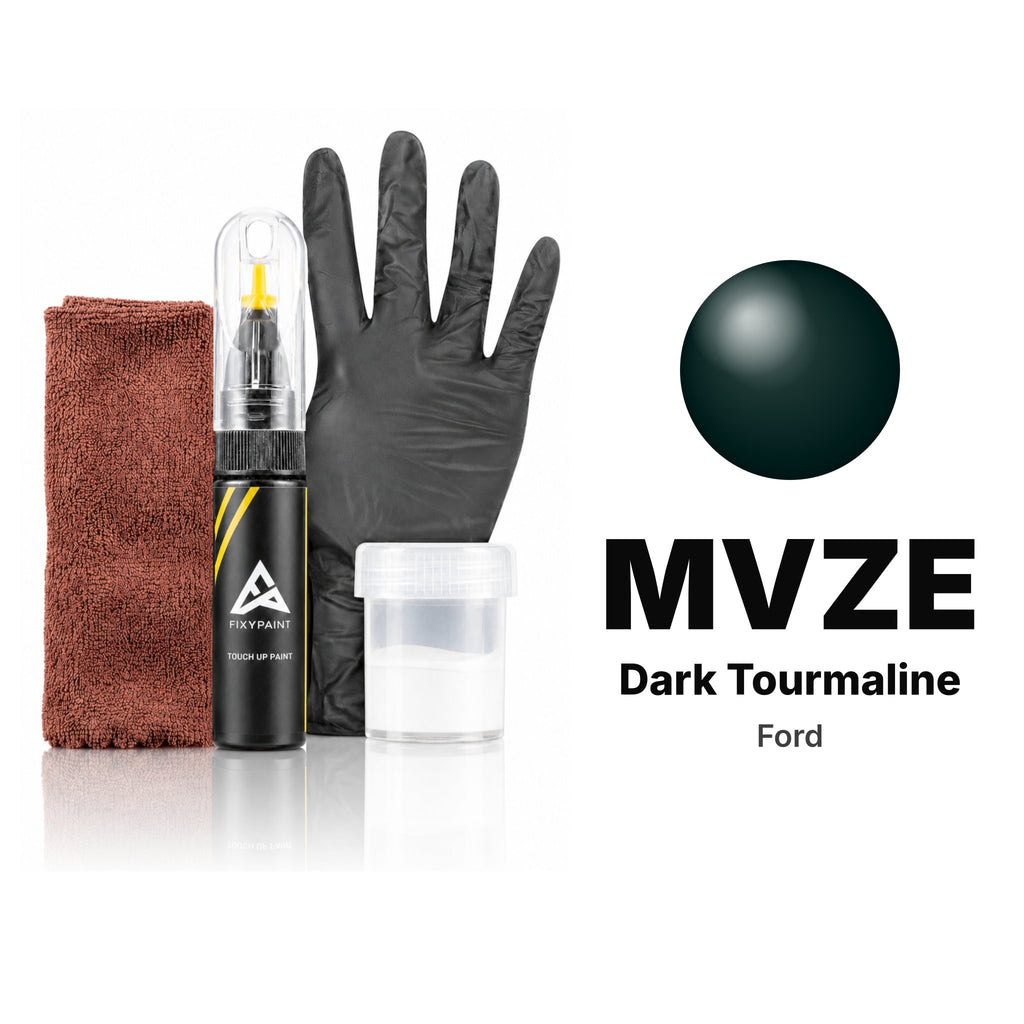 Touch-up paint for Ford MVZE Dark Tourmaline, Complete kit