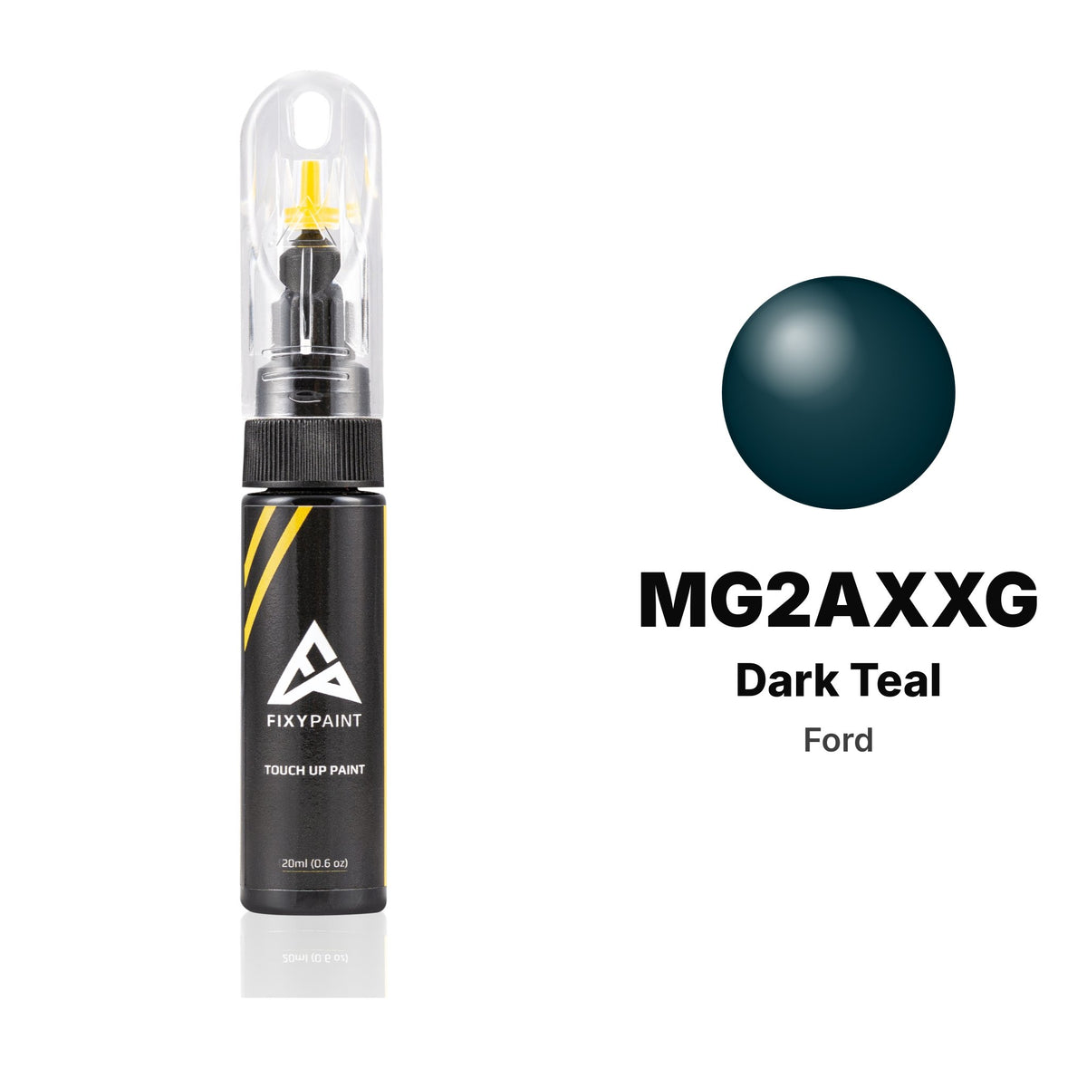 Touch-up paint for Ford MG2AXXG Dark Teal, Basic kit