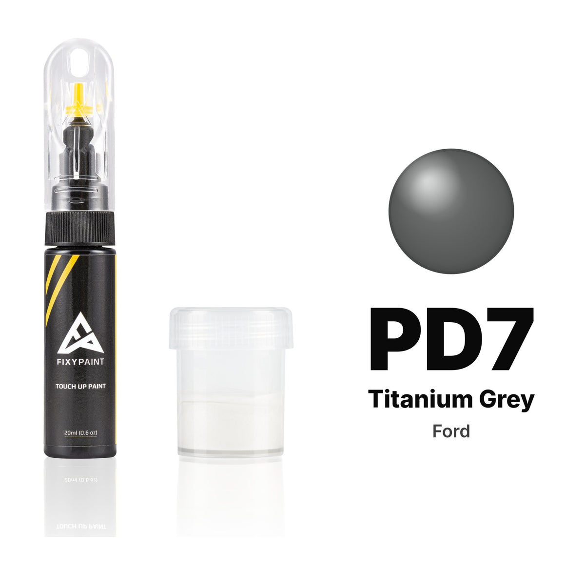 Touch-up paint for Ford PD7 Titanium Grey, Standard kit