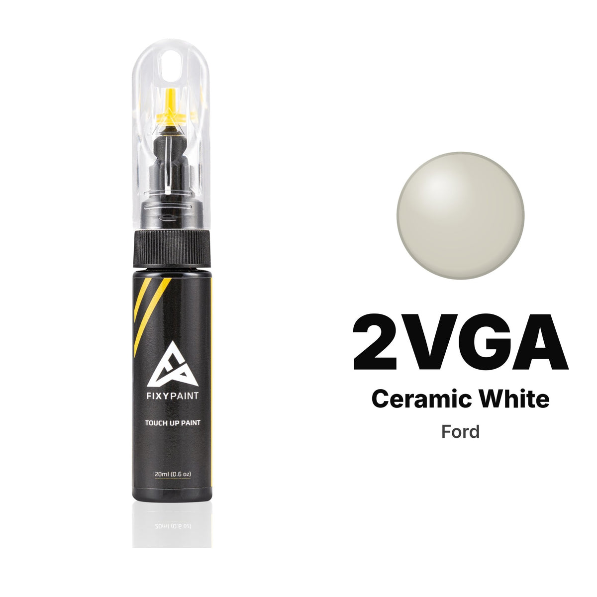 Ford 2VGA Ceramic White touch-up paint, Basic kit