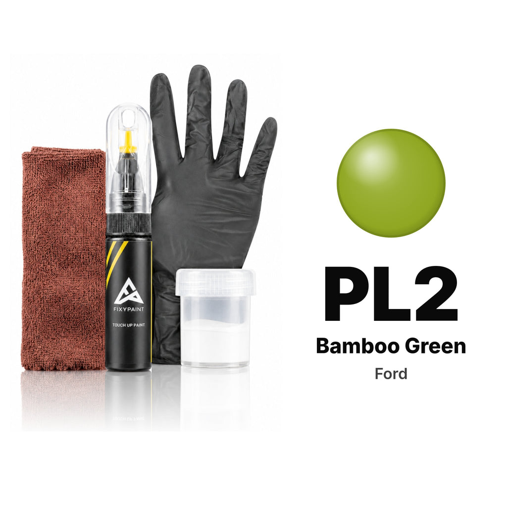 Lackstift für Ford – PL2 Bamboo Green (alle Modelle, ab 2002), Set Komplett