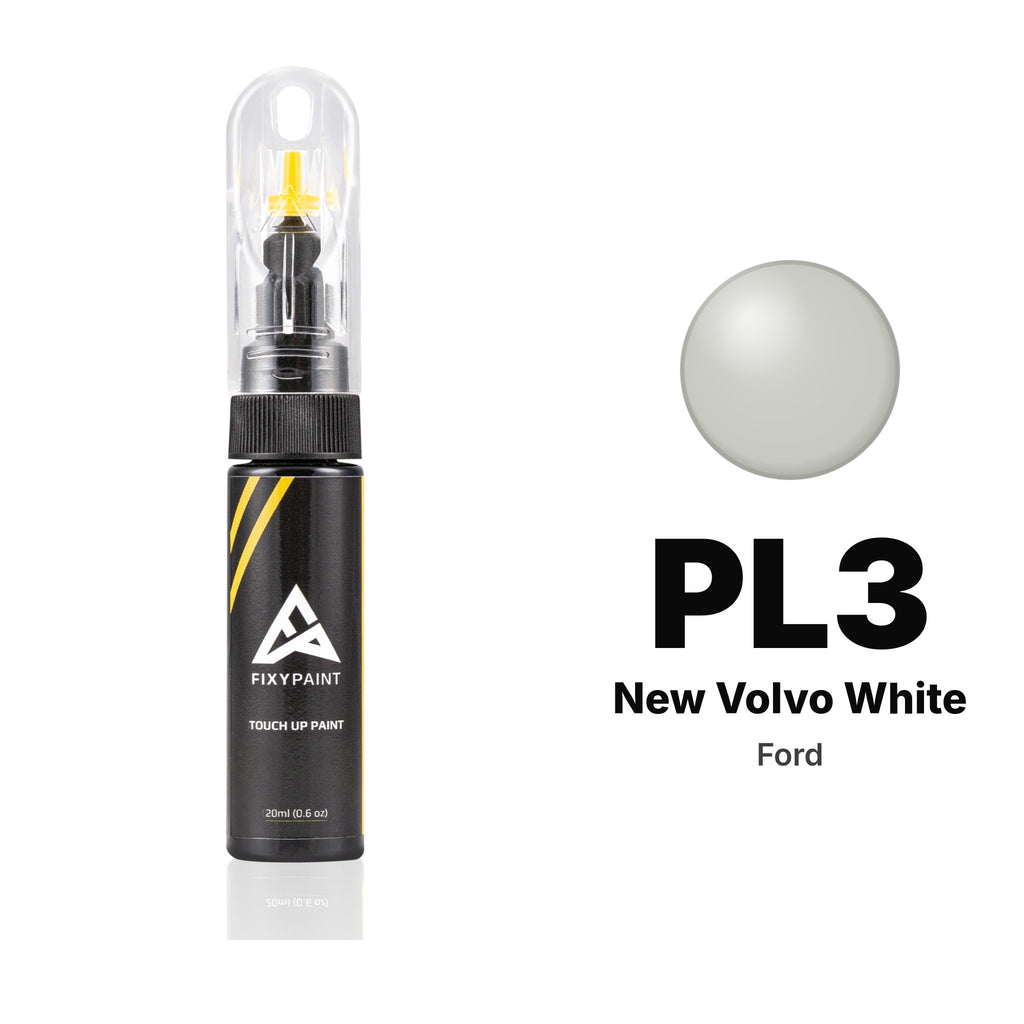 Vernice ritocco per Ford – PL3 New Volvo White (tutti i modelli, dal 2002), kit Base