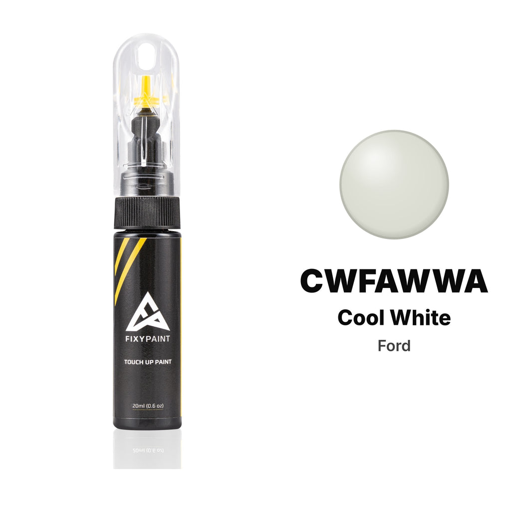 Touch-up paint for Ford CWFAWWA Cool White, Basic kit