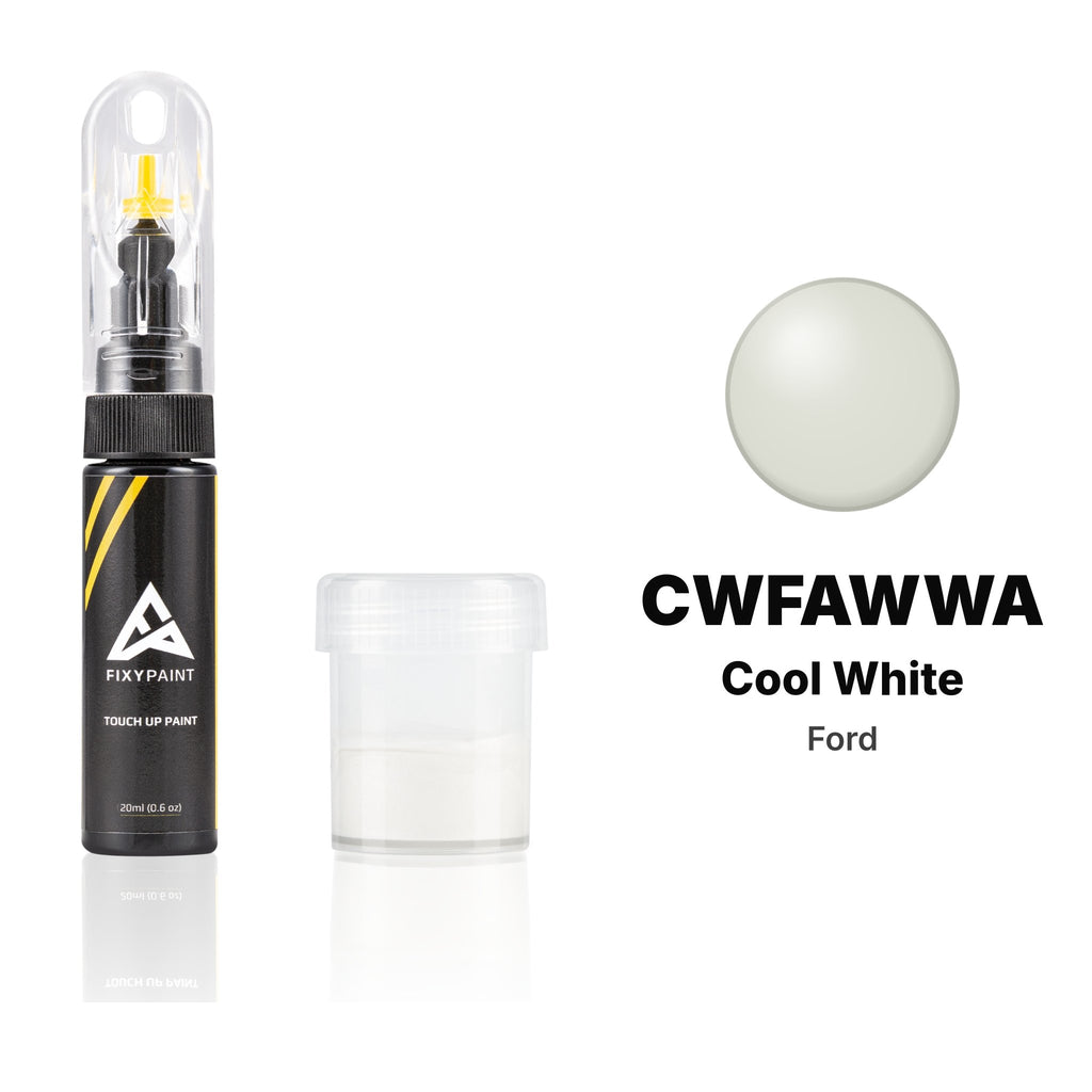 Touch-up paint for Ford CWFAWWA Cool White, Standard kit