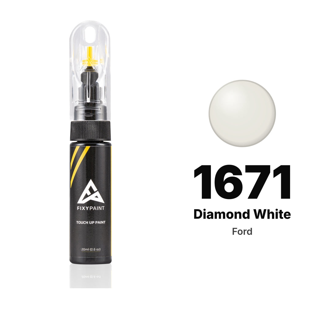 Lackstift für Ford – 1671 Diamond White (alle Modelle, ab 2004), Set Basis