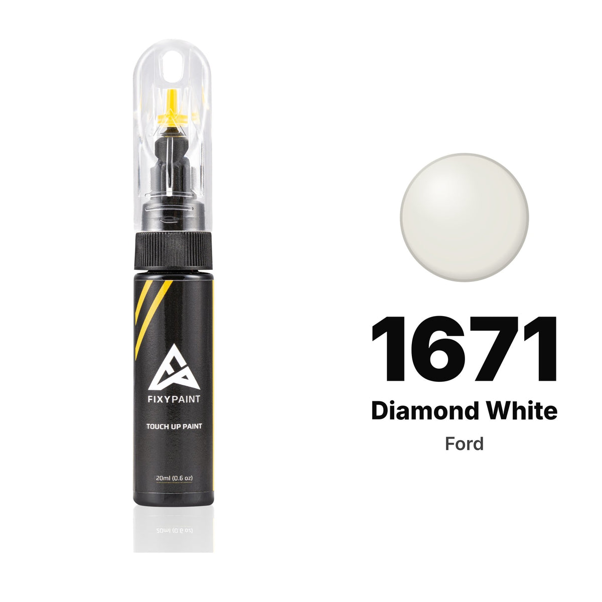 Lackstift für Ford – 1671 Diamond White (alle Modelle, ab 2004), Set Basis