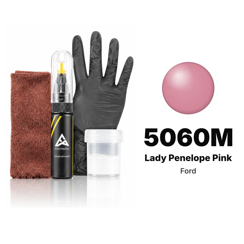 Touch-up paint for Ford 5060M Lady Penelope Pink, Complete kit