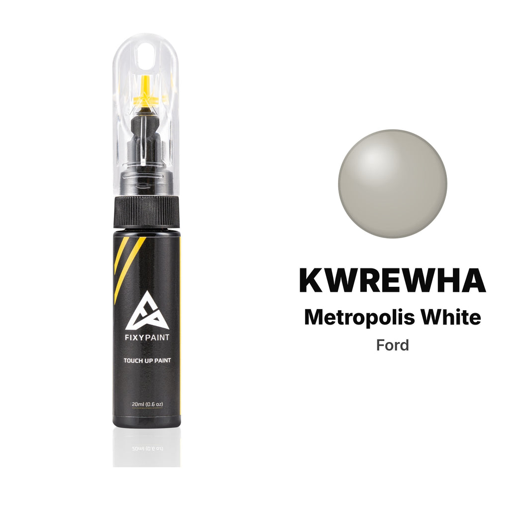 Touch-up paint for Ford KWREWHA Metropolis White, Basic kit