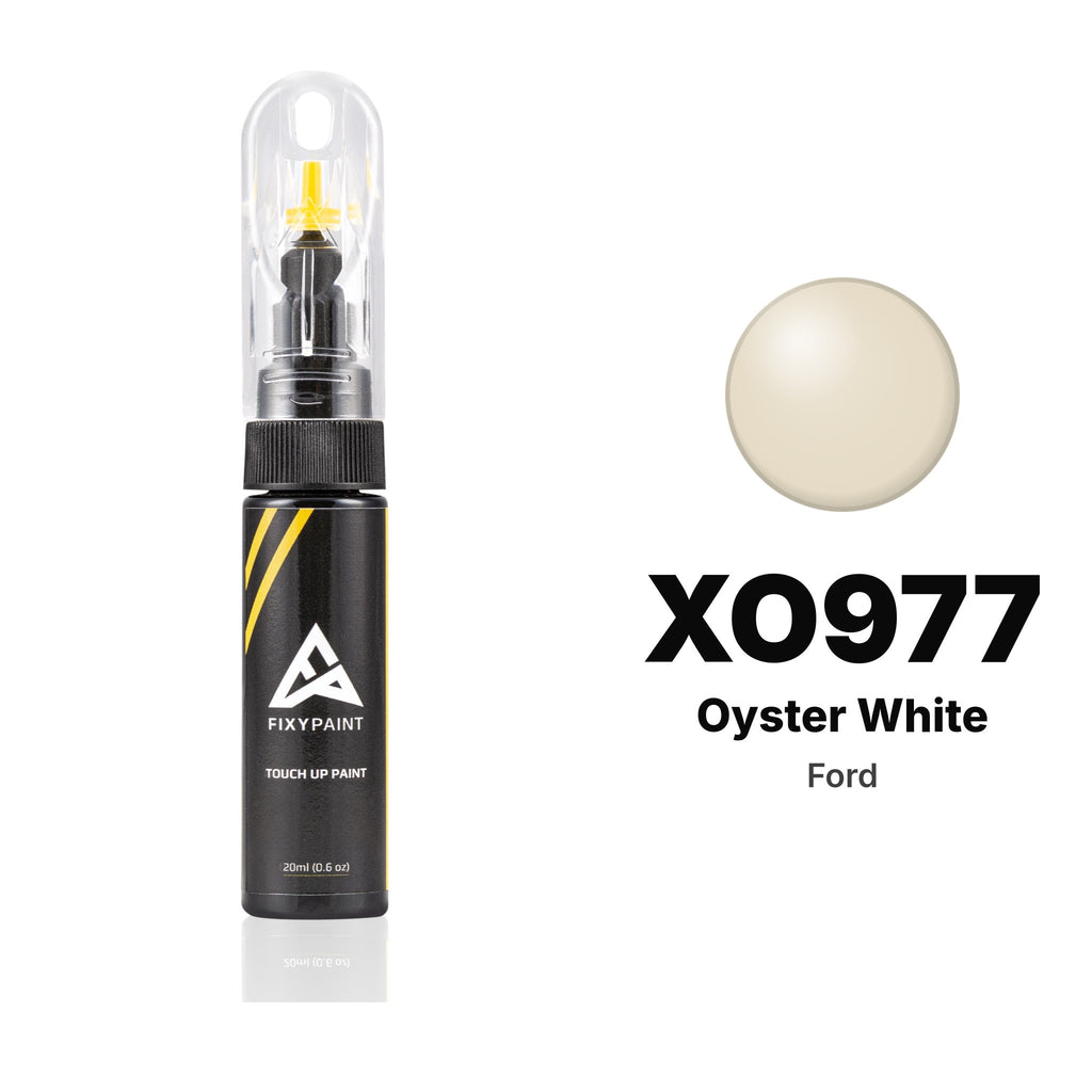 Touch-up paint for Ford XO977 Oyster White, Basic kit