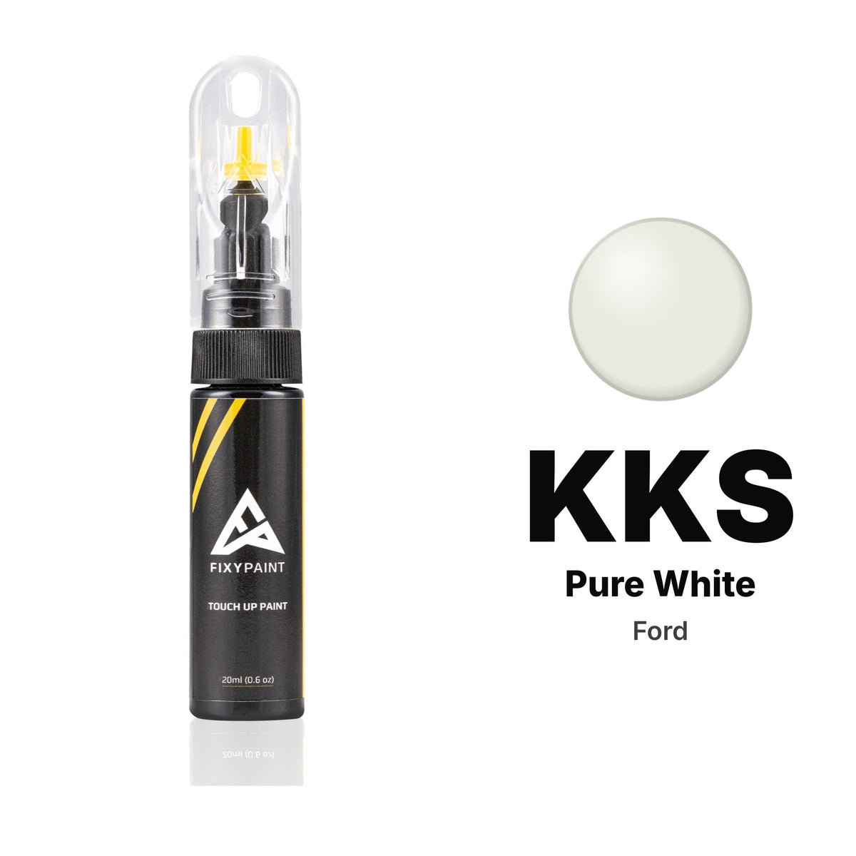 Touch-up paint for Ford KKS Pure White, Basic kit