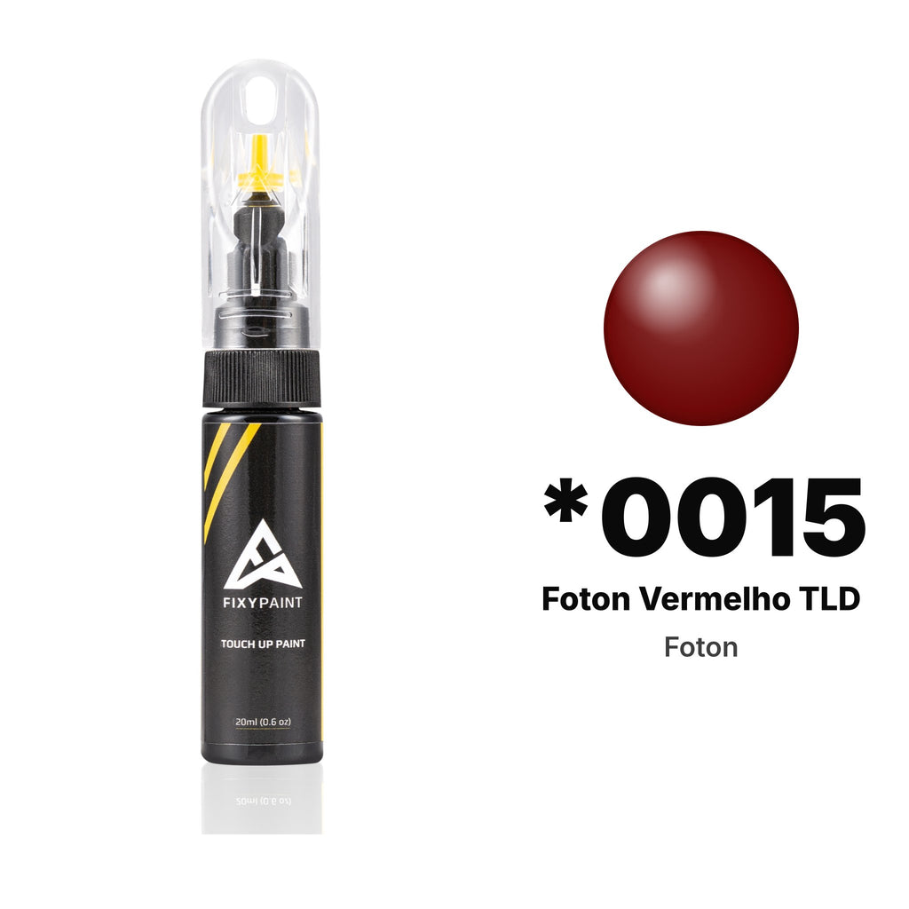 Vernice ritocco per Foton – 0015 Foton Vermelho TLD (tutti i modelli, dal 2025), kit Base