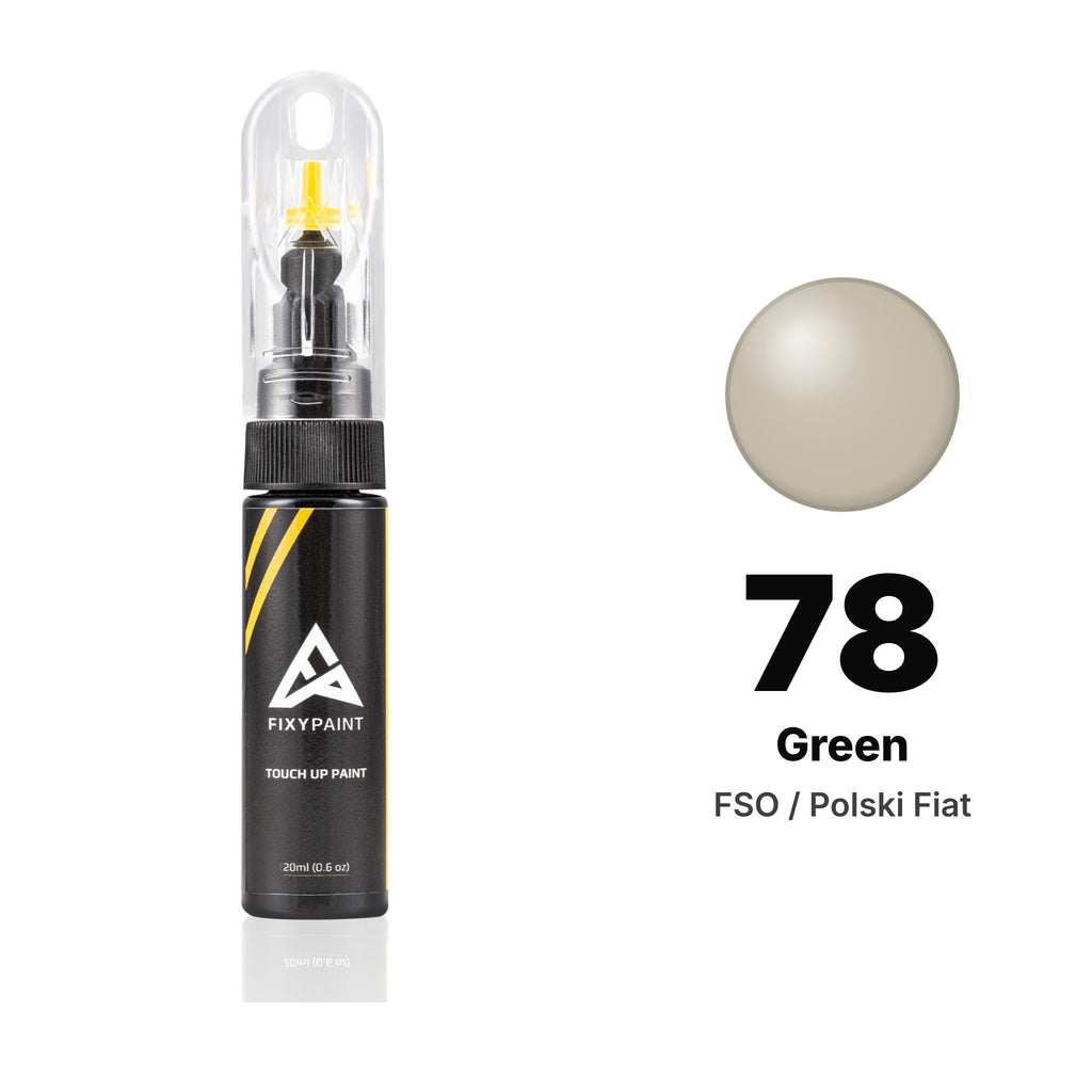 Touch-up paint for FSO / Polski Fiat 78 Green, Basic kit