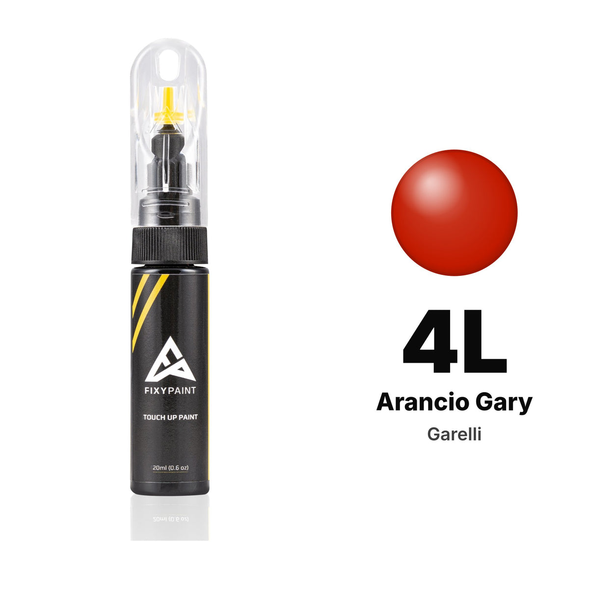 Garelli 4L Arancio Gary touch-up paint, Basic kit