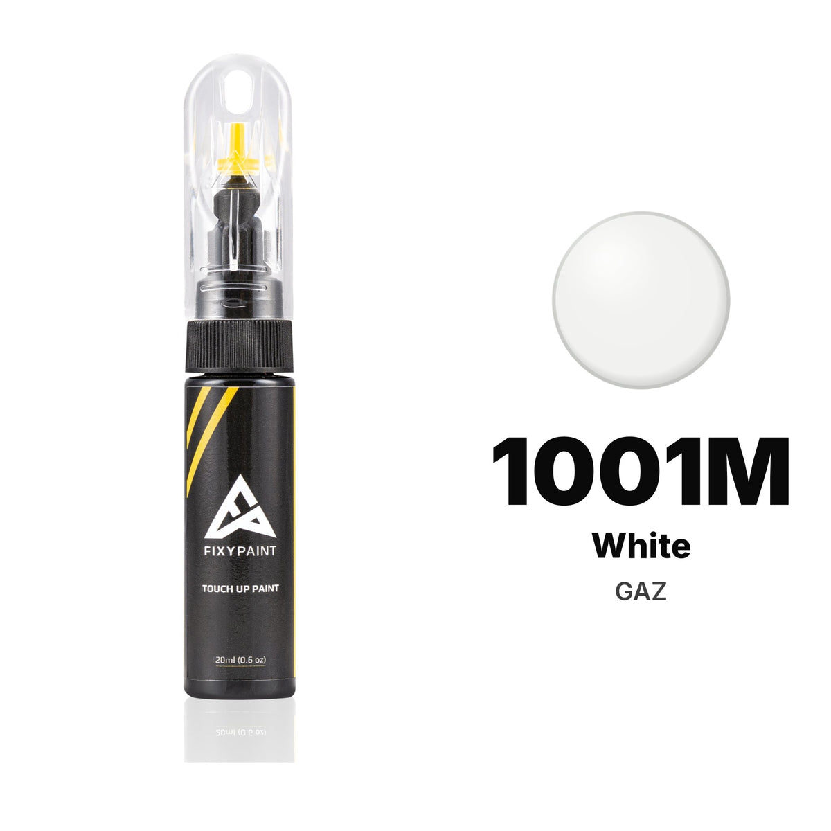 Touch-up paint for GAZ 1001M White, Basic kit