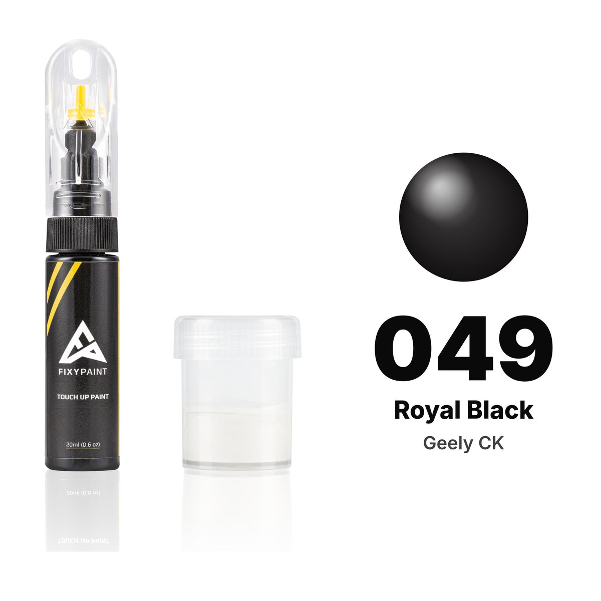 Touch-up paint for Geely CK 049 Royal Black, Standard kit