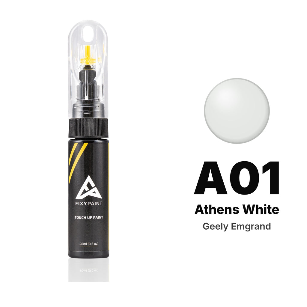 Touch-up paint for Geely Emgrand A01 Athens White, Basic kit