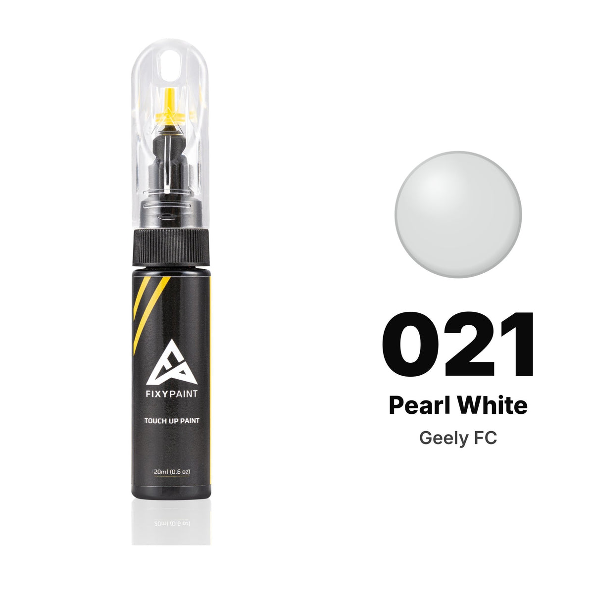 Touch-up paint for Geely FC 021 Pearl White, Basic kit