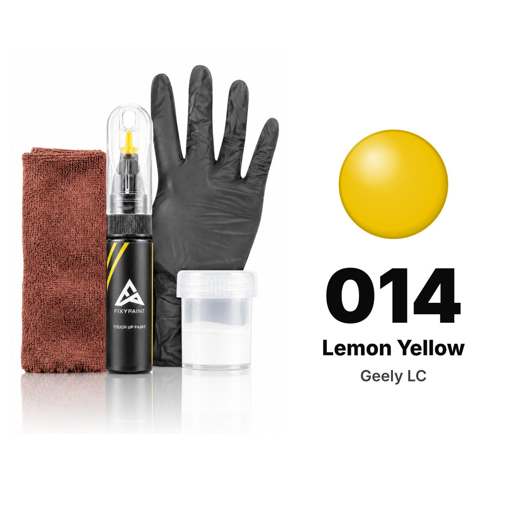Touch-up paint for Geely LC 014 Lemon Yellow, Complete kit