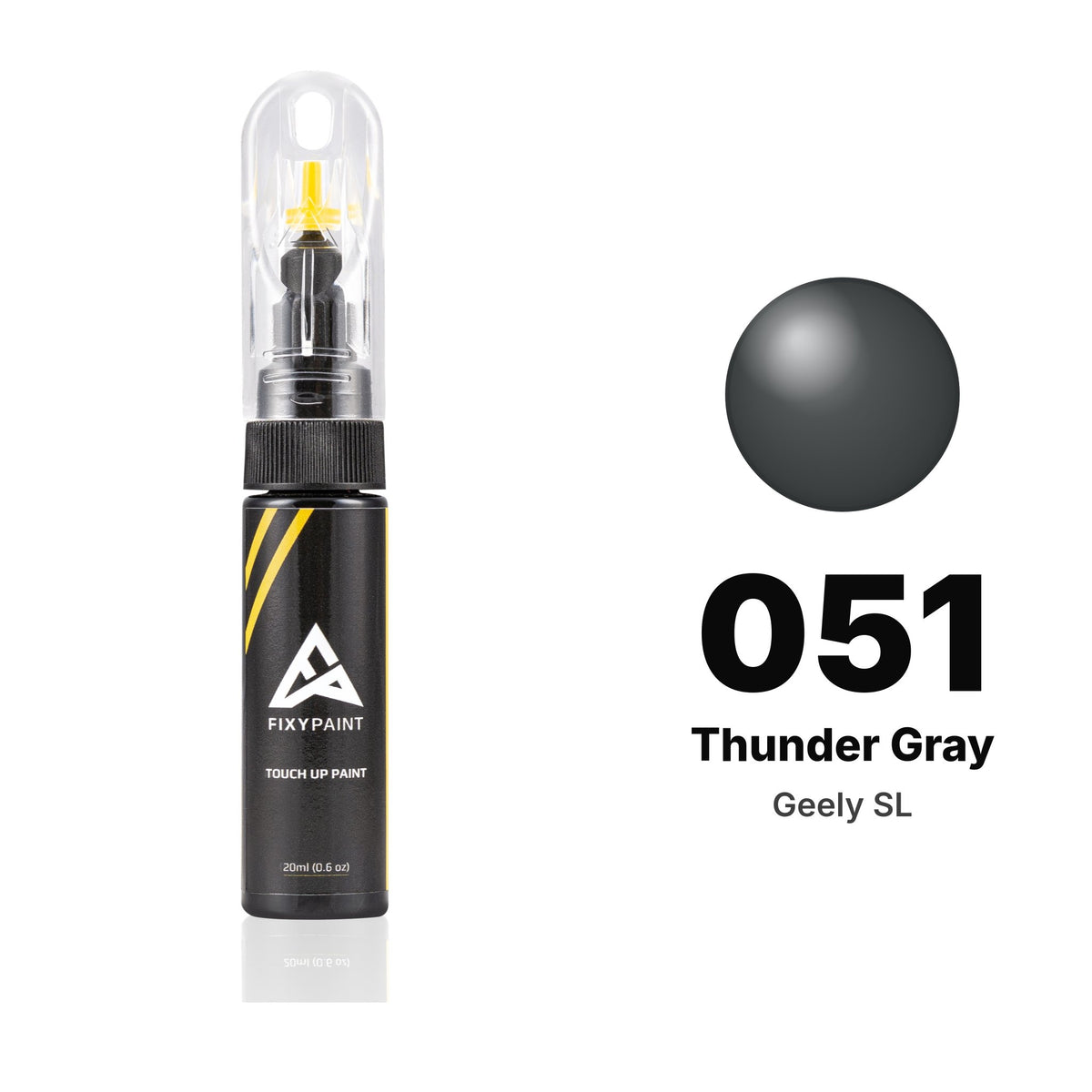 Geely SL 051 Thunder Gray touch-up paint, Basic kit