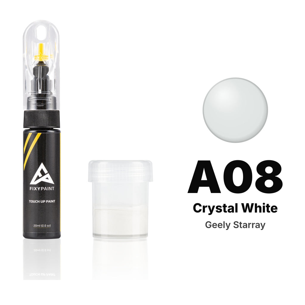 Touch-up paint for Geely Starray A08 Crystal White, Standard kit