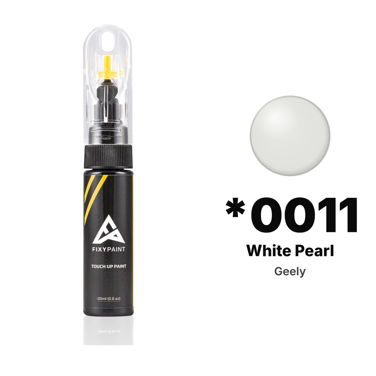 Geely *0011 White Pearl touch-up paint, Basic kit