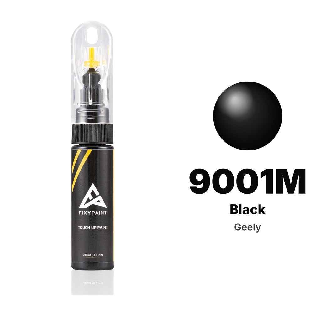 Touch-up paint for Geely 9001M Black, Basic kit
