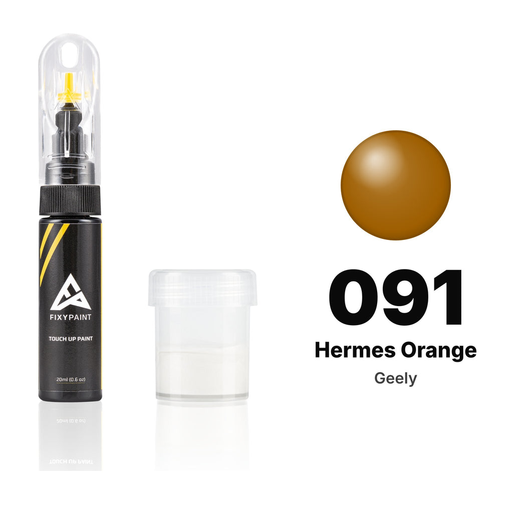 Touch-up paint for Geely 091 Hermes Orange, Standard kit