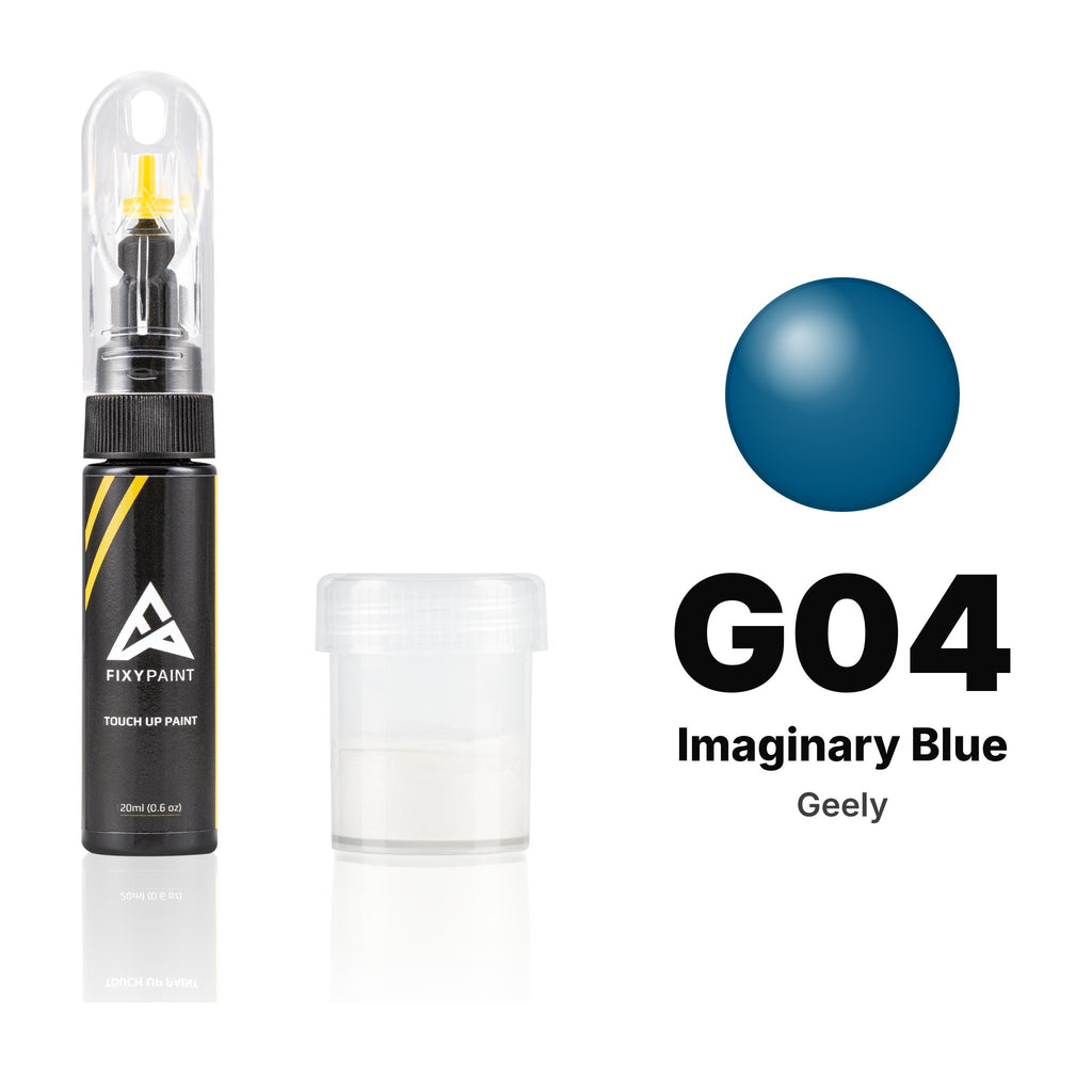 Pintura de retoque para Geely – G04 Imaginary Blue (todos los modelos, 2012–2015), kit Estándar
